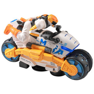 QIMINGXING | Transforming Light Sound Electric Motorcycle Toy