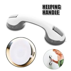DISERVSTORE Pemegang Tandas Bilik M Bathroom Handrails Toilet Super Strong Suction Handle Bar Safety Bar Grip Handle Toilet Bar Armrest Sucker Safety Helping Handle Anti Slip Support Toilet Bathroom Handle Vacuum Suction Cup Handrail Grip Handbar Handle