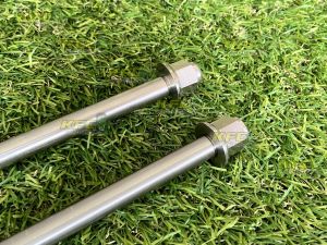 แกนล้อหน้า MSX (ใส่หลังเวฟอาร์มกล่อง) เลส หัวงานกลึงมือ