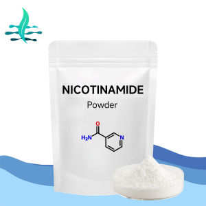 Factory direct supply of nicotinamide. CAS: 98-92-0. Food-grade vitamin B3 derivative white powder high-purity vitamin B3 powder dietary nutritional ingredient