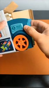 JoyToys เกมรถไฟโดมิโนสําหรับเด็กกิจกรรมซ้อนสําหรับเด็กผู้หญิงเด็กชายของขวัญวันเกิด