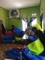 tenda dome kapasitas 10 orang/tenda camping/tenda pramuka. 