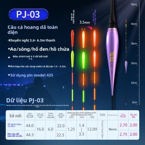 CHUANZE | Phao Cá Thay Đổi Màu Dạng Phát Sáng Cho Da Nhạy Cảm
