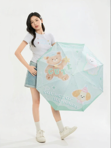 SANFU | UV Protection Cartoon Tri-fold Umbrella