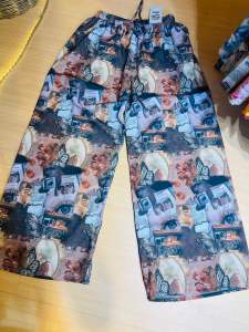 กางเกงขายาวสีสดใส ต้อนรับซัมเมอร์ผ้าไหมอิตาลี รวมลายเอว24-44สพ48ยาว39