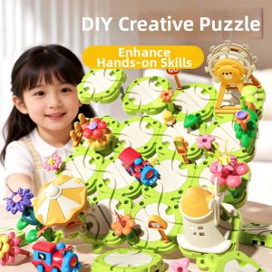 QU RAN | Educational Track Building Large Particle Blocks
