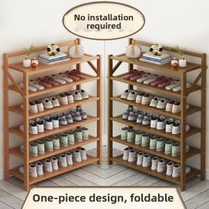 ZHENTAIYUAN | Foldable Dustproof Easy-to-Assemble Shoe Rack