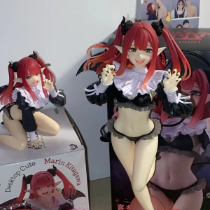 Bandai | New My Dress-Up Darling Kitagawa Marin Liz Figure Anime Action Figure Collectible PVC Model Doll Desktop Ornament Gift
