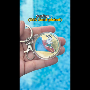 Peanuts Summer Sports Mystery Medallions Blind Box [The Singapore Mint]