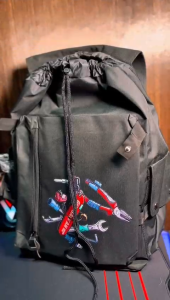 Tas Ransel Sekolah Backpack Laptop Keren Pria Wanita Premium Gaya Kekinian Distro Racing / Tas Racing