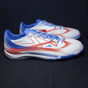 Sepatu Futsal Specs Galatica Morph In White Palace Blue Cherry Tomato