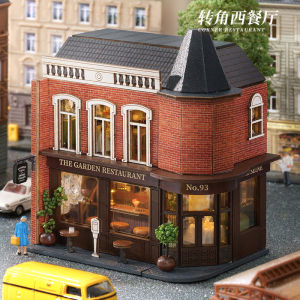 Diy Mini Wooden Dollhouse With Furniture Light Doll House Casa Miniature Items maison  For Toys Birthday Gifts