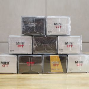 Pet Foldable Dustproof Box 1:64 Car Model Transparent Display Protective Cover TW/Inno/Ig/PGM/Minigt