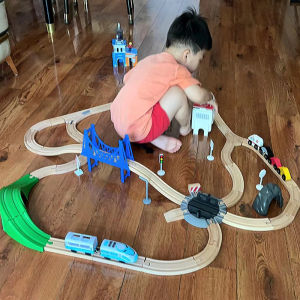 MykaFort | Educational Wooden Train Set DIY Magnetic