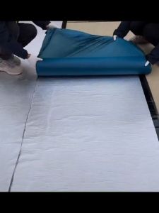 SBS aluminum film waterproofing membrane color steel tile insulation roof insulation self-adhesive insulation waterproofing