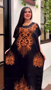 BISA COD - Daster Batik Kalong Kencana Wungu Jumbo LD 120 Motif ABAYA Terbaru  // Model Kelelawar //  Santung Rayon lembut nyaman di pakai // Pakaian Wanita sehari - hari // Gaun tidur // Bisa COD