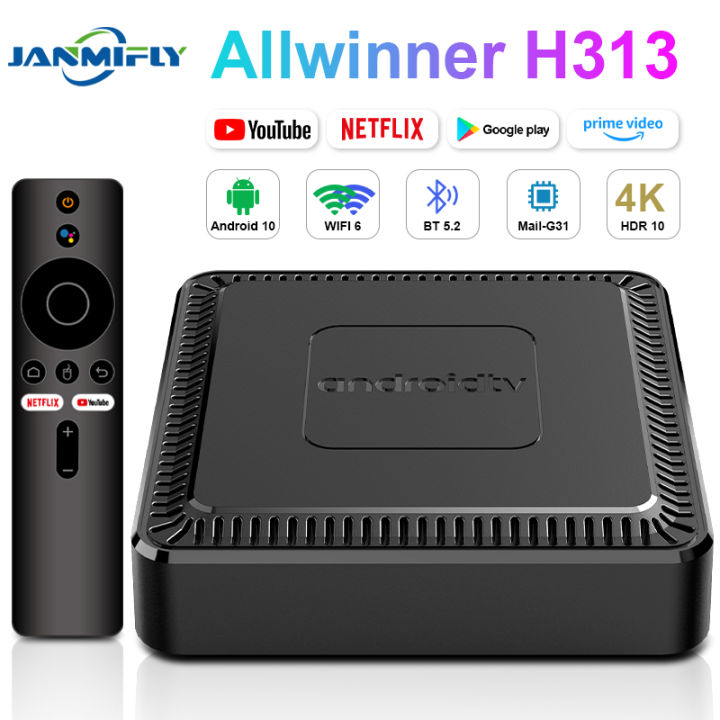Q7 Android Tv Box Wifi 6 Voice Remote 4K Ultra Hd Player Dual-Band Home Smart Electronics Full Netcom Set Top Box Support Google