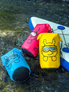 Outdoor Waterproof Backpack Scuba Diving Swimming Rafting Trekking Large Capacity Storage Bag Bucket Double Shoulder Bag