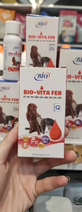 Bio Vita Fer - Bổ Sung Vitamin Khoáng Hỗ Trợ Tạo Hồng Cầu Tạo Máu cho Chó Mèo