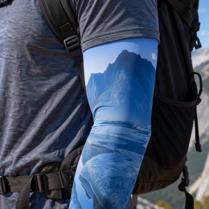 Ice Silk Sunscreen Arm Guard suitable for sports racing cycling arm protection outdoor activities and protective equipment