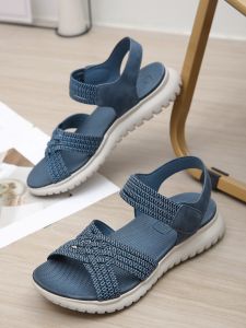 Ultra-Light Moisture Absorbent Thai Sandals for Women Perfect for Summer Vacation to Beach Tourism Anti-Slip Soft Sole Beach Shoes