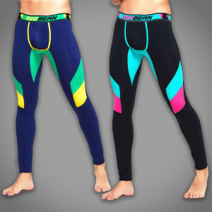Warm Thin Elastic Fitted Plus Size Mens Thermal Pants