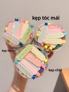 NING ZHOU | Kẹp Tóc Bàng Bên Không Lớn Nhìn Thấy cho Phụ Nữ và Trẻ Em
