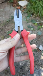 Kìm Cắt Dây (Số 8) Lắp Đặt Cán Đỏ Tay Cầm Thoải Mái - Dụng Cụ Cắt Chính Xác