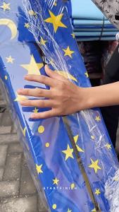 Kasur Busa Lipat 2 Tebal 9 cm | Matras Kasur Lantai Tekuk 2 Murah