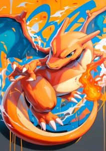 Bandai | 5D DIY Diamond Painting Cute Pokemon Anime Multi Character Collage Picture Relaxing DIY Craft Holiday & Birthday Gift