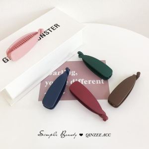 Simple Stylish Medium Size Banana Hair Clip for Women Small Size Hair Accessories Hairdressing Tools for Family Personal Use