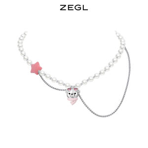 zengliu | Dây Chuyền Ngọc Trai Series Gấu Holiday Thiết Kế