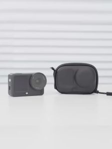 JJC | JJC Mini EVA Bag for DJI Osmo Action 6 5 Pro 4 3 Case Semi-Open Storage Pouch with Carabiner Compact Protective Cover Coque