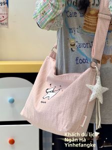 YINHEFANGKE | Túi Xách Dots Phong Cách Học Đường Dung Lượng Lớn