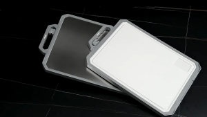 Premium 316 Stainless Steel Double-Sided Antibacterial Cutting Board with Odorization
