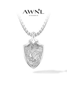 Meteorite Crab Zodiac Design Necklace