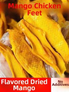 dried food No Additives Sugar-Free Dried Mango Slices