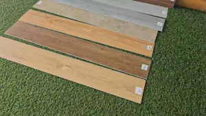 SPC Stone Plastic Flooring Tebal 5mm New Snap-on Wood Waterproof Wear-resistant Thickened Flooring