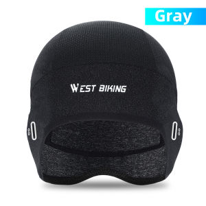West Biking | WEST BIKING Ice Silk Cycling Hat Breathable Summer Cool Headgear Lightweight High Elastic Bike Hat With Glasses Holes Bike Hat