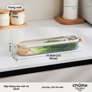 CHUMX | Hộp Đựng Thảo Mộc Ngăn Ngừa Mùi Hôi Có Thể Đặt chồng