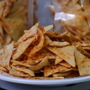 Keripik Kebab Pedas Hot Morang Moreng / Kripik Kulit Kebab Aneka Rasa