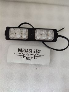 Lampu Strobo 12Mata DC 24V Super Terang - Lampu LED 12Mata Nyala Kedip Harga 1 Biji