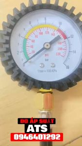 Tay bơm lốp xe ô tô xe máy có đồng hồ đo áp suất tại E3 Audio Miền Nam