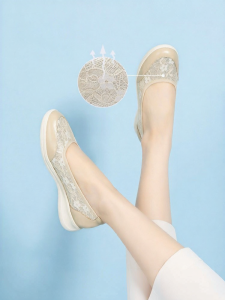 Lace Breathable Flat Heel Espadrilles