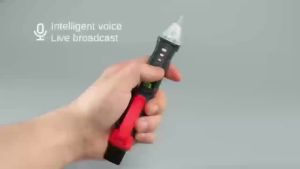 NJTY | T03A/03B Bút Kiểm Tra Điện Áp Xoay Chiều Không Tiếp Xúc 12-1000V Máy Dò Dây Điện Trực Tiếp Điểm Dừng Thông Minh Đèn LED Công Cụ Kiểm Tra Điện