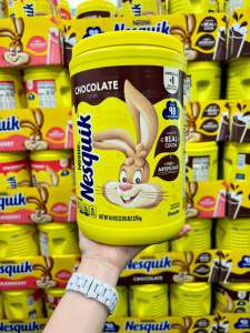 Bột Cacao Nestle Nesquik Chocolate 1275 kg và Dâu Tây 119 kg Của Mỹ - Date 2027