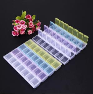 Khay hộp nhựa chia nhiều ô đựng đá đựng thuốc phụ kiện trang sức