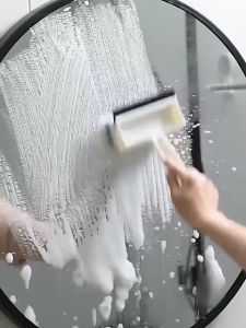 Window Mirror Cleaning Brush Multifunction Wash Basin Tiles Bathtup Double Side Brush (Berus Pembersih Cermin Tingkat)