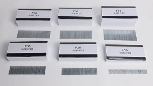 5000 PCS Brad Nails Straight Gauge Galvanized for Electric Nail Gun F10 - F50 Gun Nails Tropa Hardware