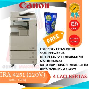 MESIN FOTOCOPY CANON IRA 4251 IMPORT EROPA